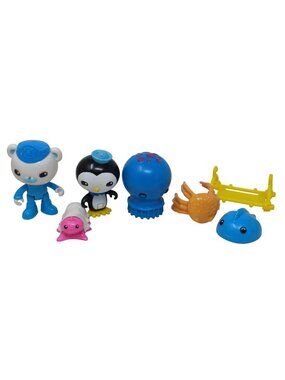 Octonauts Toy Lot Action Figures & Accessories Barnacles Peso & More #D-30